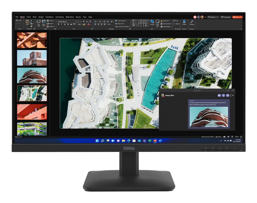 Lenovo S27-4e 27.0'' Monitor, IPS Panel 100Hz, 1920 x 1080, Input connectors- VGA + HDMI 1.4, Cables Included - HDMI, Windows 11 3 Years Warranty