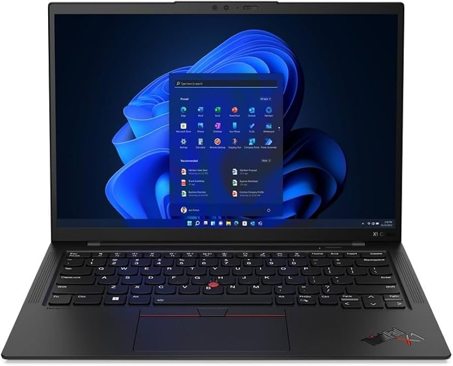 Lenovo Intel Core Ultra 7 155U, 12C (2P + 8E + 2LPE) / 14T, Max Turbo up to 4.8GHz, 12MB, 1x 8GB SO-DIMM DDR5-5600, 1TB SSD M.2 2280 PCIe 4.0x4 NVMe Opal 2.0, 14" WUXGA (1920x1200) IPS 400nits Anti-glare, 45% NTSC, DBEF5, Quectel EM061K-GL, 4G LTE CAT6, with Embedded eSIM, 3 Year Onsite from 1 Year Depot WHB (CPN), Integrated Intel AI Boost