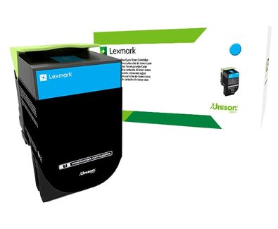 Lexmark 708hce Cyan Cartridge