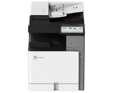 Lexmark Function: Lexmark e-Task 10.1-inch (25.6 cm) colour touch screen, Color Laser, Colour Copying, Colour Printing, Colour Scanning, Trusted Platform Module (TPM) - Cartridge(s) Shipping with Product:5,000-page Black and Colour (CMYK) Toner Cartridges- Duplex (2-sided) Printing: Integrated Duplex