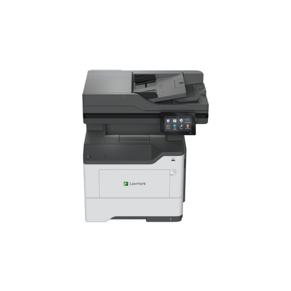 Lexmark Function: Monochrome Laser, Lexmark e-Task 7-inch (17.8 cm) color touch screen, Printing, Network Scanning, Faxing, Copying, Color Scanning - Cartridge(s) Shipping with Product: 6,000*-page Starter Return Program Toner Cartridge - Processor: Quad Core, 1.2 GHz - Duplex (2-sided) Printing: Integrated Duplex - Hard Disk: Included in configuration - Direct USB: Yes - Print Speed (A4, Black):  Up to 47 ppm1) - Time to First Page (Black) As fast as: 6 seconds1) - Memory, Standard: 2048MB