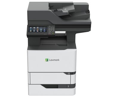Lexmark MX722adhe Output up to 70 ppm and a standard hard disk with OCR help the Lexmark MX722adhe monochrome multifunction product meet large-workgroup needs, in a size that allows flexible placement. Robust paper handling technology is designed to make printing more reliable, while long-life imaging components increase uptime and thoughtful engineering enhances serviceability. A tablet-like 7" class [17.8-cm] touch screen with the customizable convenience and productivity apps