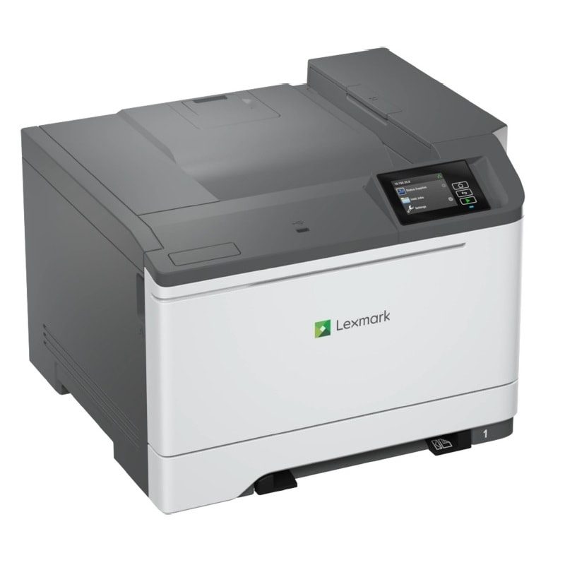 Lexmark Function: Color Laser, Lexmark e-Task 4.3-inch (10.9 cm) colour touch screen - Cartridge(s) Shipping with Product: 3,000*-page Black Starter Return Program Toner Cartridge, 2,000*-page Colour (CMY) Return Program Toner Cartridges - Processor: Dual Core, 1.0 GHz - Duplex (2-sided) Printing: Integrated Duplex - Hard Disk: Option available - Direct USB: Yes - Print Speed (A4, Black): Up to 38 ppm1) - Time to First Page (Black) As fast as: < 7 seconds1)