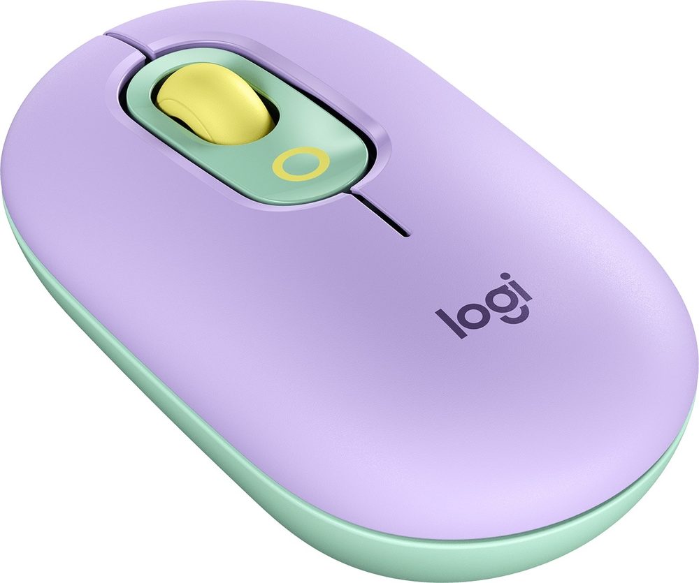 Logitech Pop Mouse With Emoji Button Function Daydream Mint