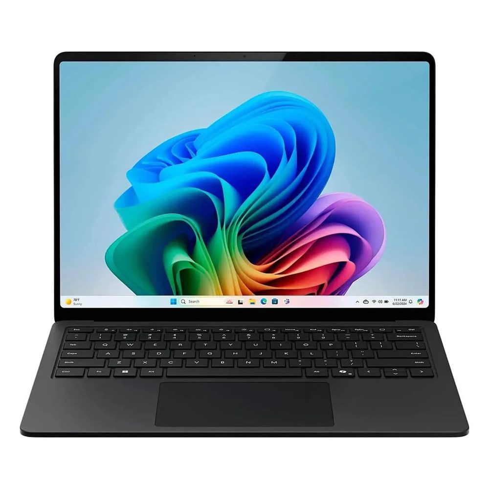 Microsoft Surface Laptop 7, Intel Core Ultra 7, Intel AI Boost with 48 TOPS, 16GB LPDDR5x RAM, Removable solid-state drive (Gen 4 SSD) 512GB, Intel Arc Graphics, Surface Laptop 15-inch: Touchscreen: 15-inch PixelSense Flow display, Resolution: 2496  1664 (201 PPI), Aspect ratio: 3:2, Contrast ratio: 1300:1, Dynamic refresh rate: up to 120 Hz, Colour profile: sRGB and Vivid, Individually colour-calibrated display, Adaptive colour, Auto colour management
