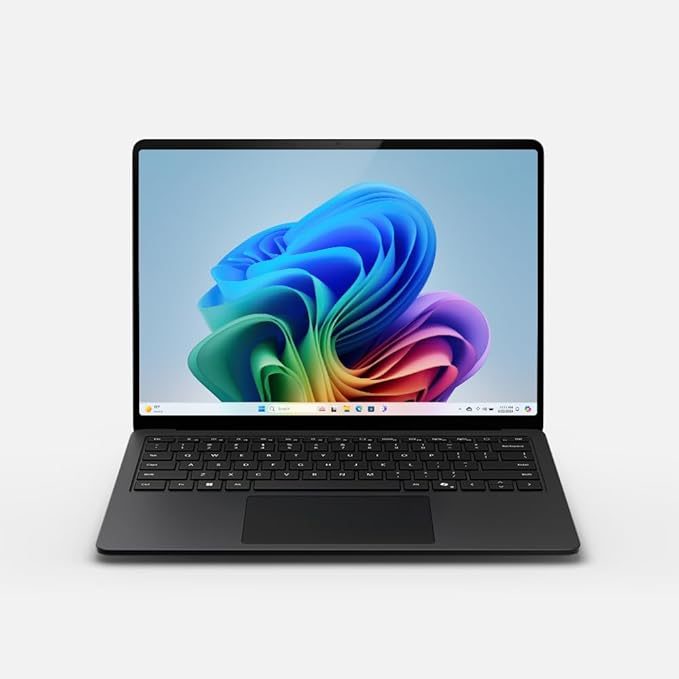 Microsoft Surface Laptop Snapdragon X Plus (8 Core), Qualcomm Hexagon with 45 TOPS, Qualcomm Adreno GPU, 16 GB LPDDR5x RAM, Removable 512 GB, Touchscreen: 13-inch PixelSense display, Resolution: 1920 x 1280 (178 PPI), Aspect ratio: 3:2, Contrast ratio: 1000:1, Refresh rate: up to 60 Hz, Colour profile: sRGB and Enhanced, Individually colour-calibrated display, Adaptive colour, Adaptive contrast, Touch: 10-point multi-touch, Strengthened glass display, 1-year limited hardware warranty