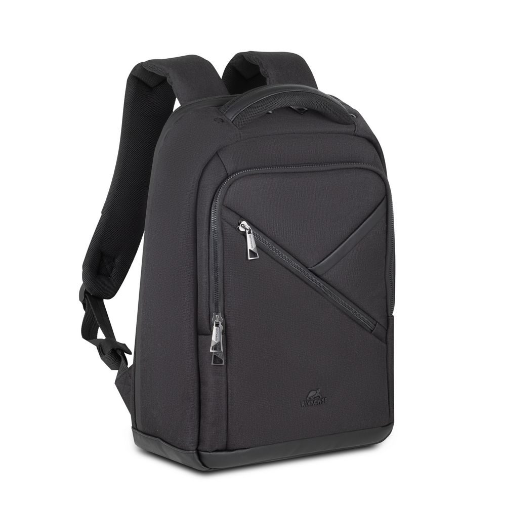 Rivacase 8126 Laptop 14 Clark Baack Pack-BK Made from eco-friendly RPET polyester each BackPack repurposes the equivalent of 8  500ml plastic bottles Warranty: 2 Year