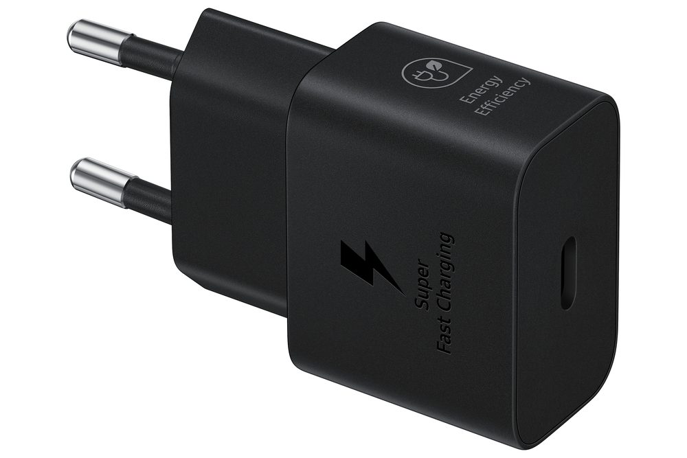 Samsung USB-C Travel adapter , Super Fast Charging max. 25W, PD 3.0 PPS max. 25W, Zero Standby Power Consumption( <5mW)