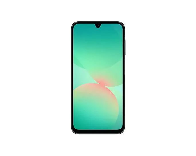 Samsung Galaxy A26 5G, 6.7" - Super AMOLED 1080  2340 Pixels, 120GHz (quad-core), 6GB Internal Memory - RAM 128GB + microSDXC slot - up to 1TB, Google Android OS, Rear Cam: 50MP, Front Cam: 13MP, Bluetooth, Wi-Fi, Colour: BLACK Dual Sim