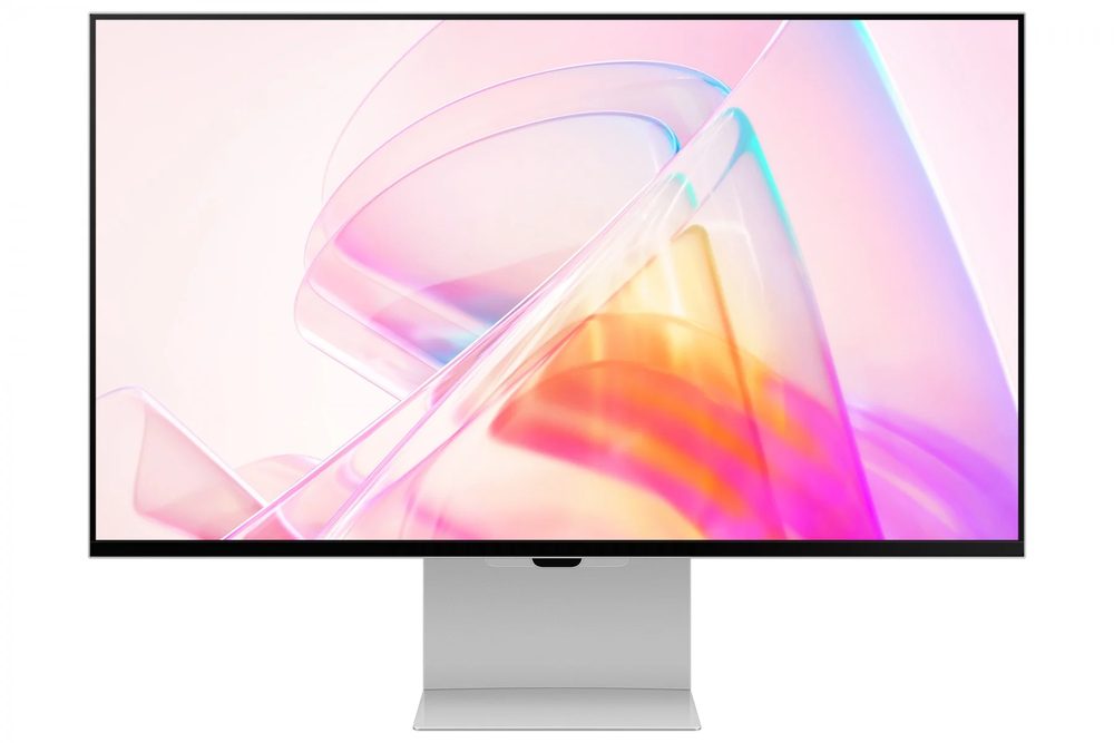 Samsung S90PC HRM Flat Borderless 27" Display IPS Response: Thunderbolt AR: 16:09 Resolution: 5120x2880 (UHD+/5k) RR: 60Hz USB3.0 x3 Speaker:  5Wx2 Power Supply: External Tilt: Yes Swivel: No Pivot: Yes Height Adjust: yes VESA: Yes Accessories: Thunderbolt Cable & Power Cable, Camera & Remote Controller  Warranty: 3 Year Carry-in, 27" ViewFinity S90PC 5K Smart Monitor 5K provides more pixels than 4K, Features: Metal Slim Design, UHD+, Thunderbolt 4.0 (90W), Bluetooth 4.2, 4K SlimFit camera