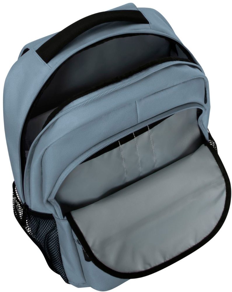 Targus 15.6" Octave III BlackPack - Blue Fog Padded laptop pocket, Secondary compartment with built-in workstation, Comfortable carry handle