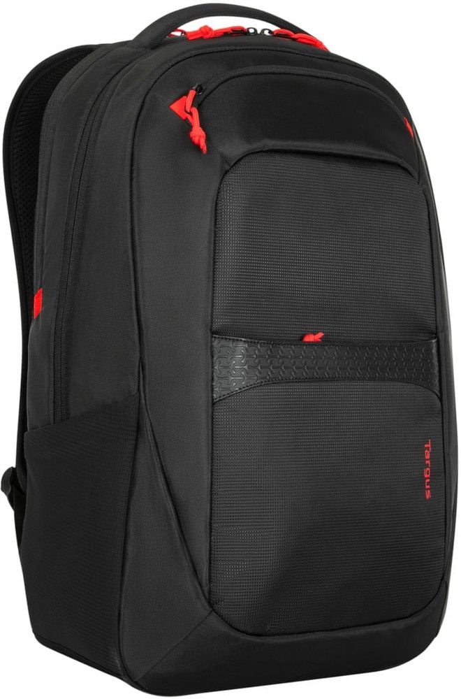 Targus 15.6" Octave III BlackPack - Black Padded laptop pocket, Padded shoulder straps and back panel, Reflective accents for increased visibility