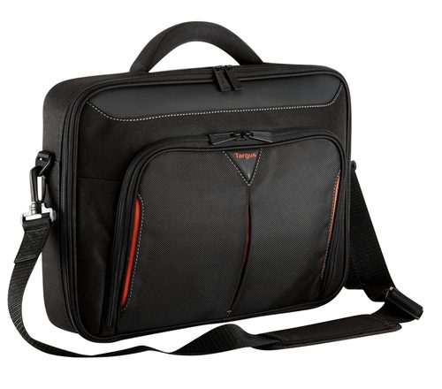Targus - Classic+ 17-18 Clamshell Case Multi-functional front zipped, Re-enforced adjustable padded handle for extra comfort