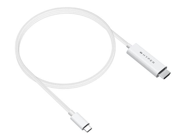 Targus - Hyper 4K USB-Cto HDMI Cable - White Share 4K60Hz Content with a Single Cable, Simple Plug and Play Design, Universally Compatible