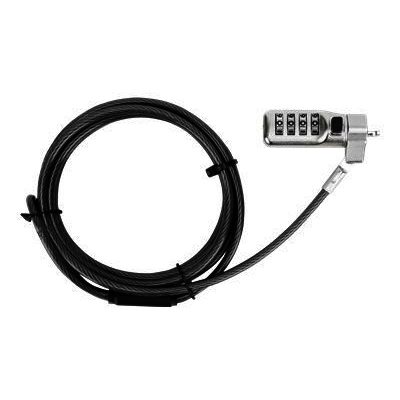 Targus - Defcon  Compact Combination Cable Lock (Nano) Securely attaches to Kensington Nano lock slots No master key required Unique combination and serial number