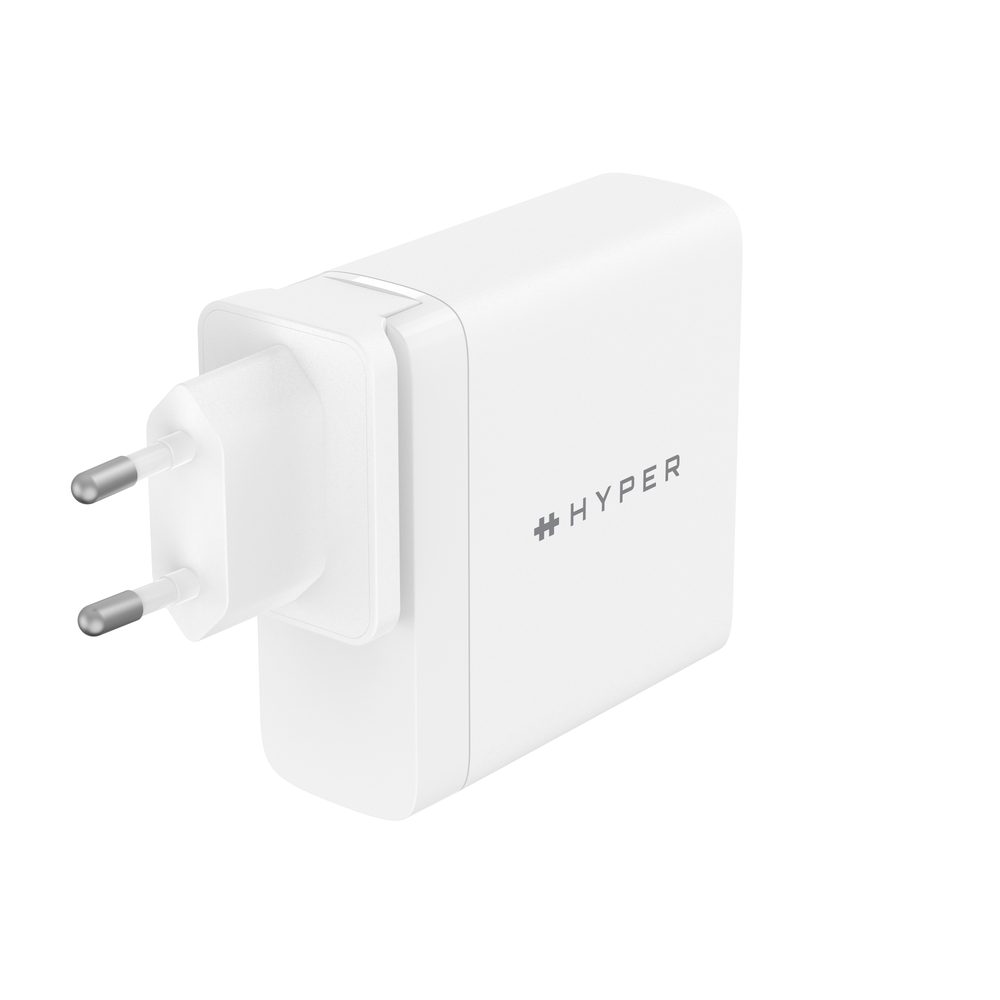 Targus Juice 140 W Gan Charger - Global - Multi-port Highly Portable and Travel Ready Charge Three Devices Simultaneously  Widely Compatible  Safe Power Solution