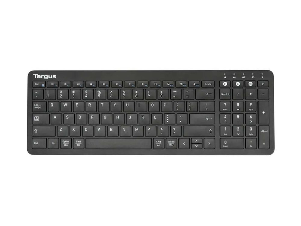 Targus Midsize Antimicrobial Wireless Keyboard and Mouse Combo Black