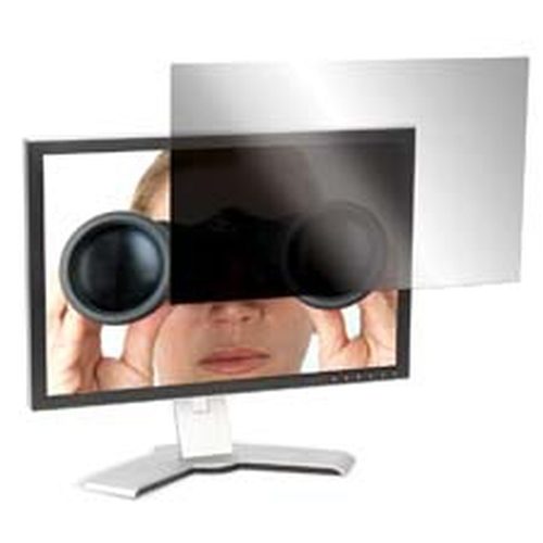 Targus Privacy Screen - 24W (16:9), Privacy Screen for desktop screens 23"W (16:9), Works with touch screens and dual screens, Blue light filter, Anti-glare