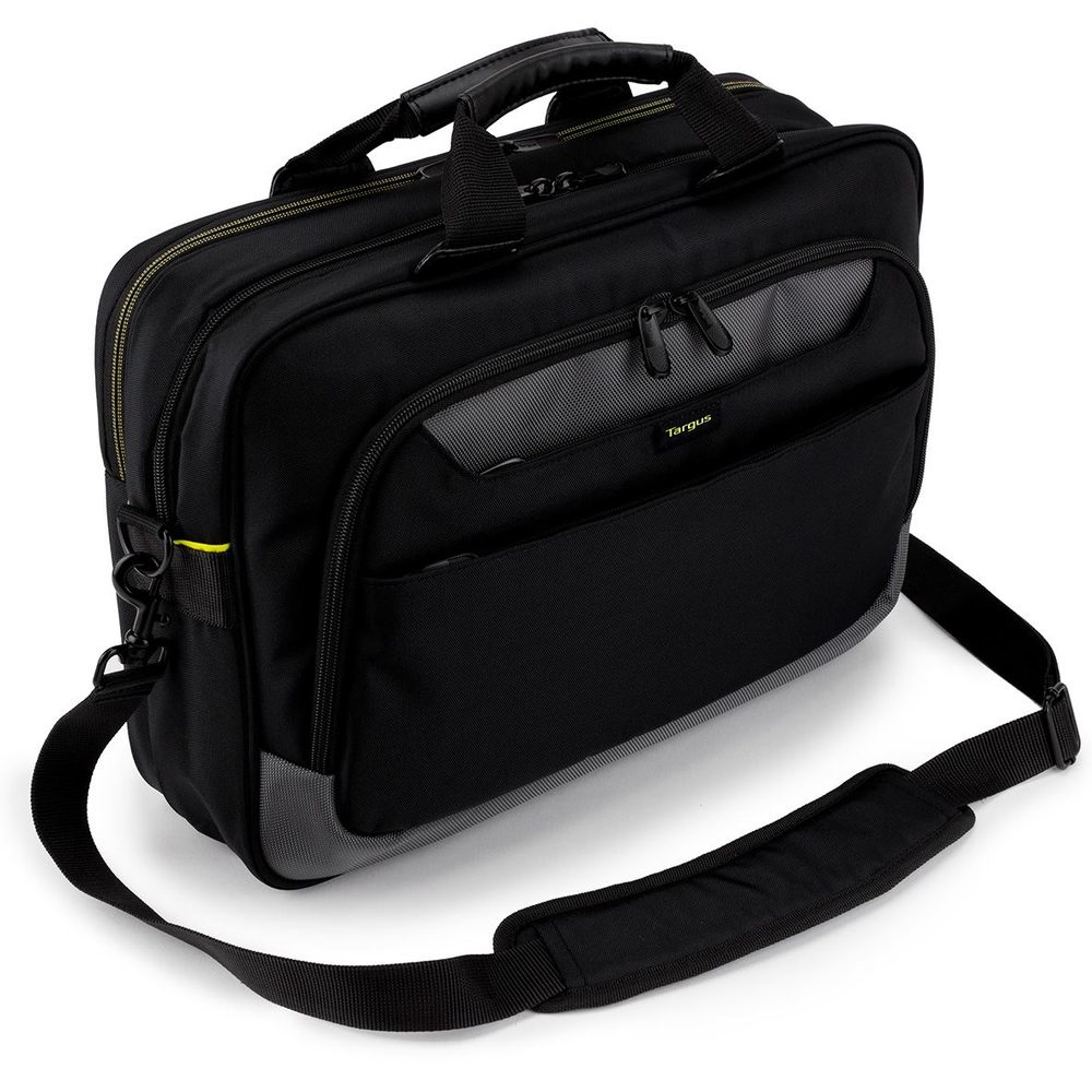 Targus CityGear 15.6" Laptop Sleeve, Padded sleeve to fit up to 15.6 laptops, Elasticated neoprene corners secure hardware inside the case, Zipped front pocket for storage