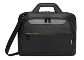 Targus Citygear 15-17.3 Slim Topload Laptop Bag Versatile laptop bag to carry your tech, Dome Protection System, Zipped mesh pockets.
