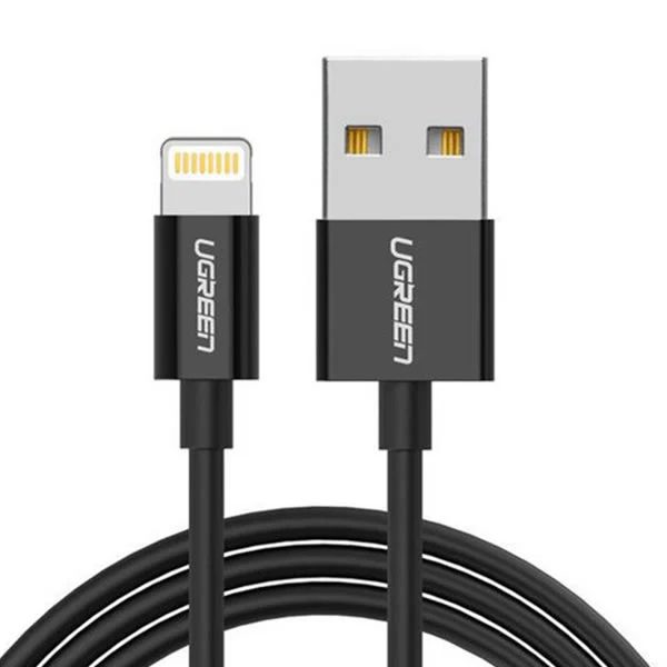 U Green Ugreen MFI To UUSB Cable 1m-Bk