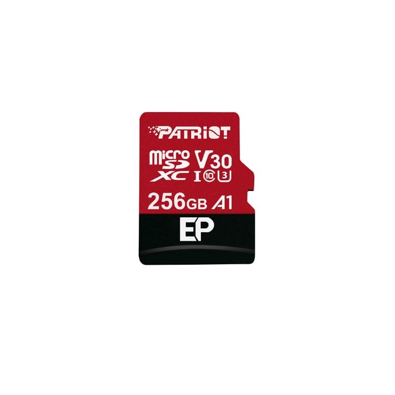 Patriot EP Series 256GB V30 A1 microSD Card