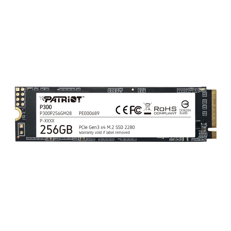 Patriot P300 256GB M.2 PCIe SSD