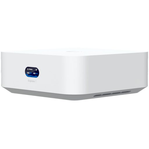 Ubiquiti UniFi Express 7 UX7 Mesh-scalable, super-compact 10G Cloud Gateway with integrated WiFi 7, 10 GbE RJ45 WAN port, 2.5 GbE RJ45 LAN port to extend network, up to 30+ UniFi devices and 300+ clients