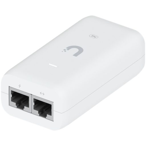 UBIQUITI U-POE is designed to power 802.3af PoE devices. U-POE-AF delivers up to 15W of PoE that can be used to power U6-Lite-EU and other 802.3af devices, while also protecting against electrical surges (ESD)