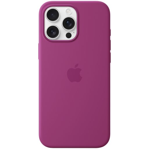 APPLE iPhone 16 Pro Max Silicone Case with MagSafe - Fuchsia,Model A3316