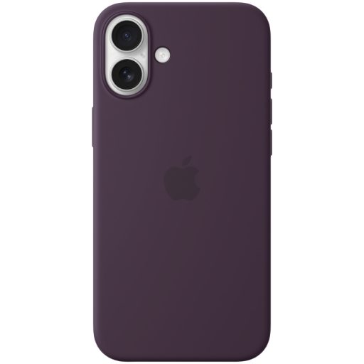 APPLE iPhone 16 Plus Silicone Case with MagSafe - Plum,Model A3314