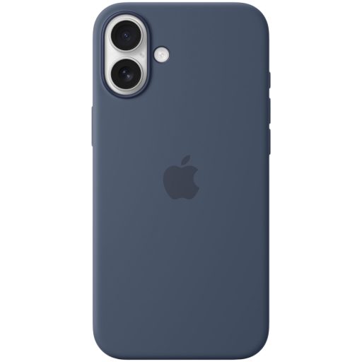 APPLE iPhone 16 Plus Silicone Case with MagSafe - Denim,Model A3314