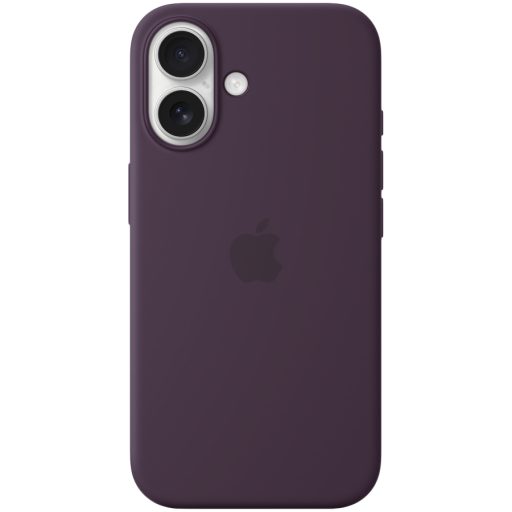 APPLE iPhone 16 Silicone Case with MagSafe - Plum,Model A3313