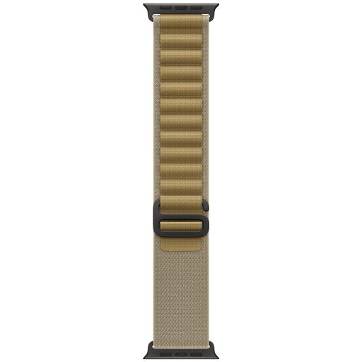 APPLE 49mm Tan Alpine Loop - Large - Black Titanium Finish
