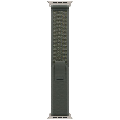 APPLE 49mm Green Trail Loop - S/M - Natural Titanium Finish