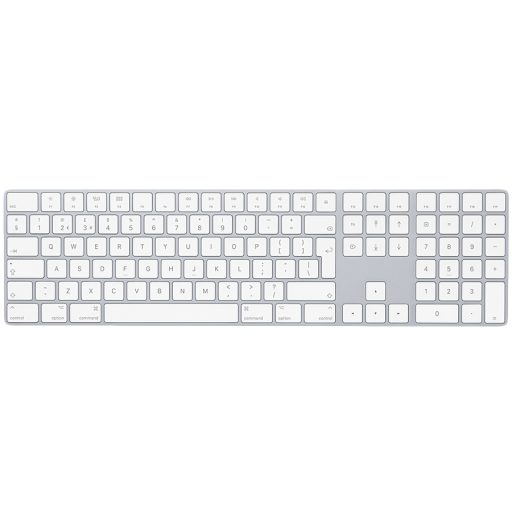 APPLE Magic Keyboard with Numeric Keypad - International English - Silver,Model A1843