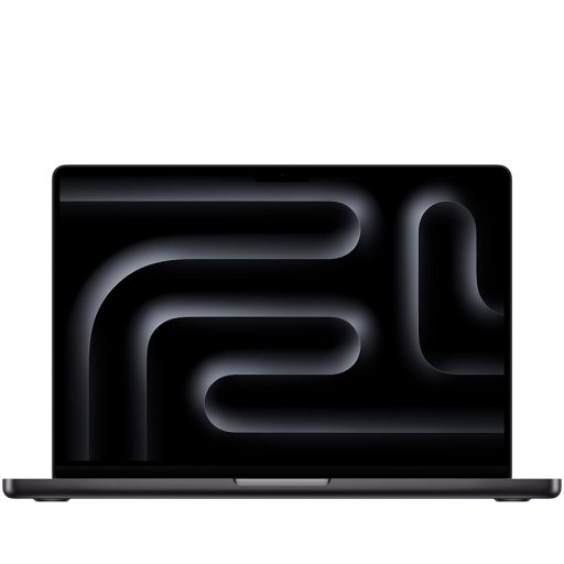 APPLE 14-inch MacBook Pro: Apple M4 Pro chip with 14-core CPU and 20-core GPU, 24GB, 1TB SSD - Space Black,Model A3401