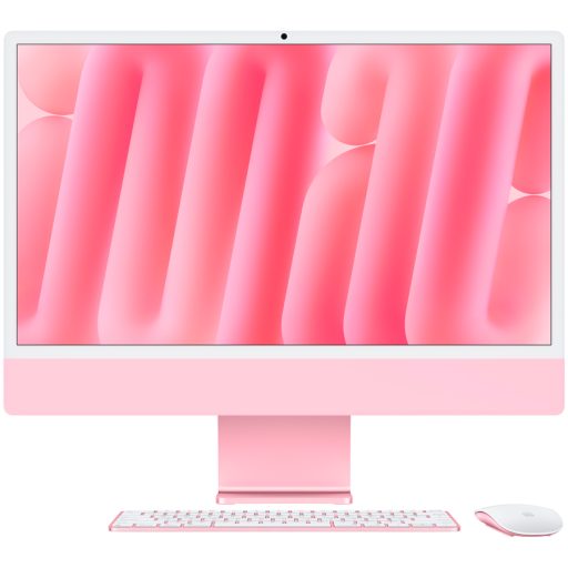 APPLE 24-inch iMac with Retina 4.5K display: Apple M4 chip with 10-core CPU and 10-core GPU, 16GB, 256GB SSD - Pink,Model A3137