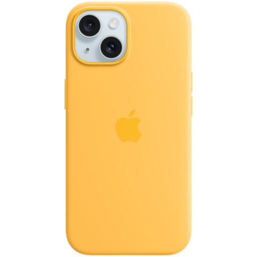 APPLE iPhone 15 Silicone Case with MagSafe - Sunshine,Model A3123