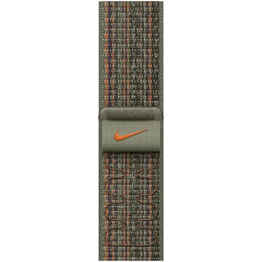 APPLE 41mm Sequoia/Orange Nike Sport Loop