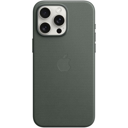APPLE iPhone 15 Pro Max FineWoven Case with MagSafe - Evergreen,Model A3135