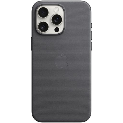 APPLE iPhone 15 Pro Max FineWoven Case with MagSafe - Black,Model A3135