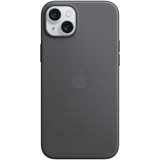 APPLE iPhone 15 Plus FineWoven Case with MagSafe - Black,Model A3133