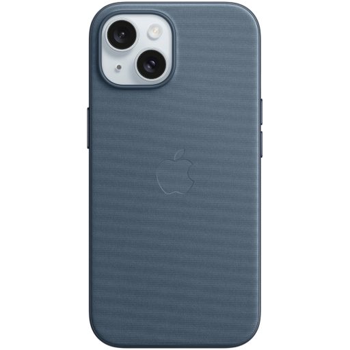APPLE iPhone 15 FineWoven Case with MagSafe - Pacific Blue,Model A3132