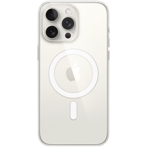 APPLE iPhone 15 Pro Max Clear Case with MagSafe,Model A3130