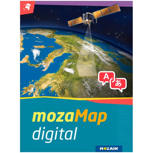 MOZAIK EDUCATION Multilingual Geographical Digital Atlas - Upper Primary. 1year, 1device. 127 maps.