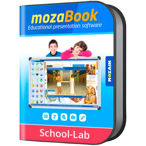 MOZAIK EDUCATION mozaBook SCHOOL-LAB - one chosen language / one device / 1 Year