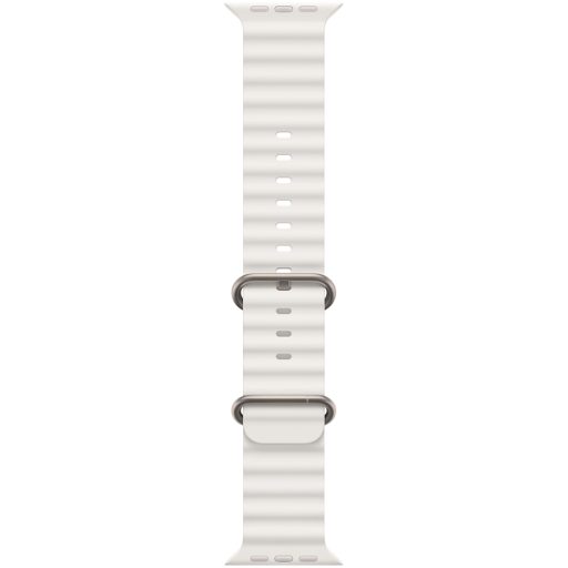 APPLE 49mm White Ocean Band