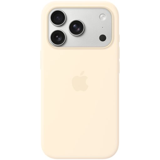 APPLE iPhone 17 Pro Silicone Case with MagSafe - Vanilla,Model A3559