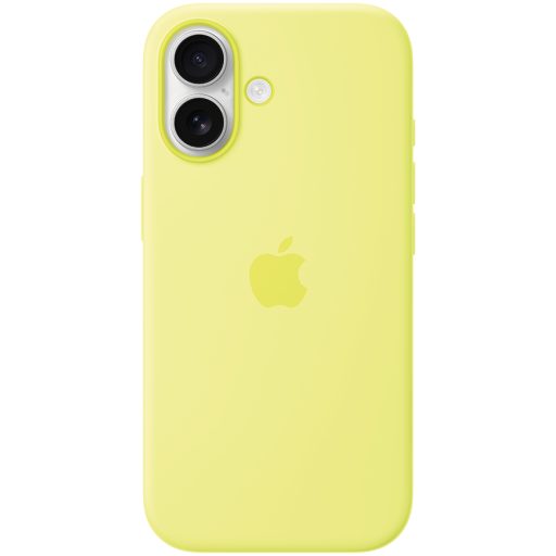 APPLE iPhone 17 Silicone Case with MagSafe - Neon Yellow,Model A3558